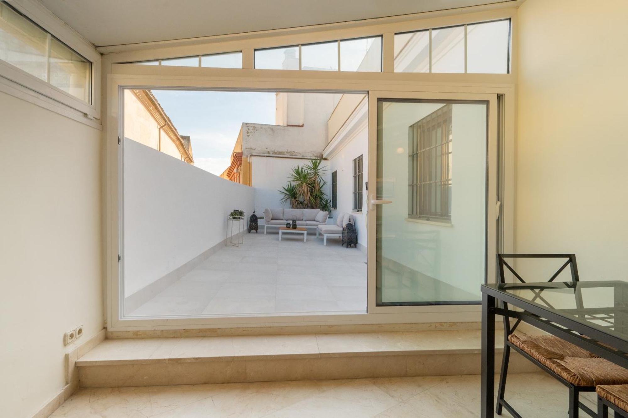 Wide With Terrace & Parking- 3Bd 2Bth- Alfalfa Sevilla Exteriör bild